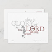 Angel verschenen briefkaart (Voorkant / Achterkant)