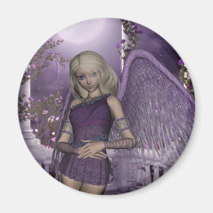 Angel Violet Charms Magnet Magneet