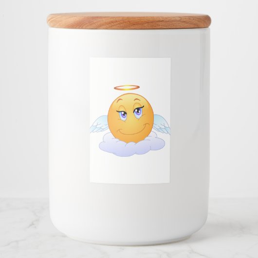 Angel Voedselcontainer Etiket (Voorkant)
