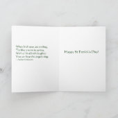 Angel Volant sur une colombe - Carte de la Saint P (Intérieur)