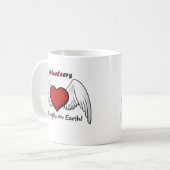 Angel Volunteers Coffee Mok (Voorkant links)