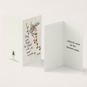 Angel vous souhaite la joie et la merveille aquare