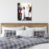 Angel vs demon canvas afdruk (Insitu (Slaapkamer))