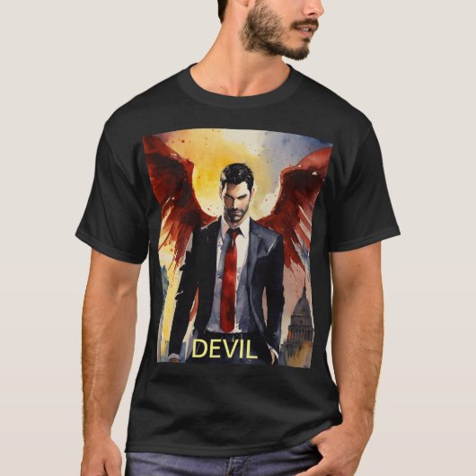 Angel vs Devil : Ultimate Challenge T-Shirt Design (Devant)