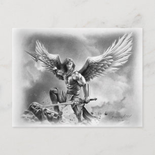 ANGEL WARRIOR BRIEFKAART