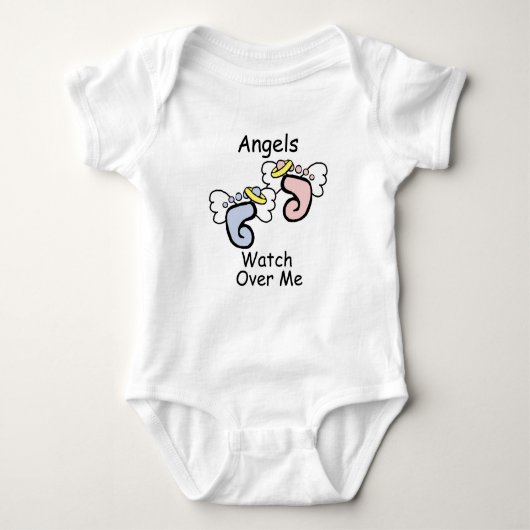 Angel Watch over mij Onsie Romper (Voorkant)