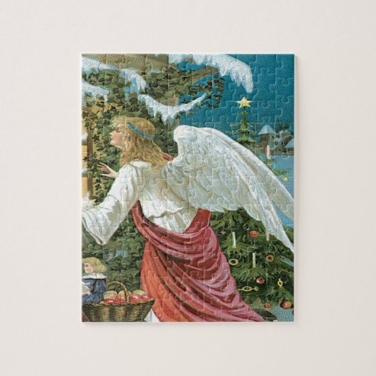 Angel Watching Legpuzzel (Verticaal)