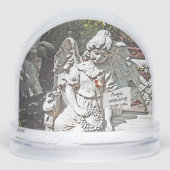 ANGEL WATCHING OVER YOU SNEEUWBOL (Voorkant)