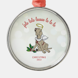 Angel Weimaraner Ornament