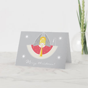 Angel Wenskaart Feestdagen Kaart