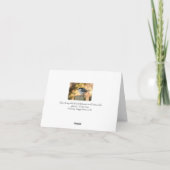 Angel Wenskaart Kaart (Achterkant)