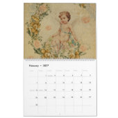 Angel White Flowers Blue Sky Kalender (Feb 2027)