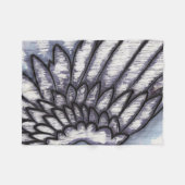 Angel Wing Fleece Deken (Voorkant (Horizontaal))