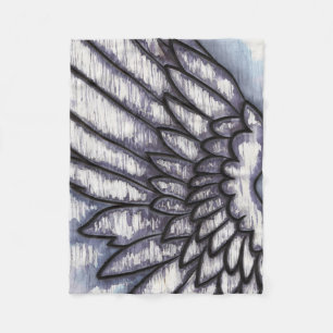Angel Wing Fleece Deken