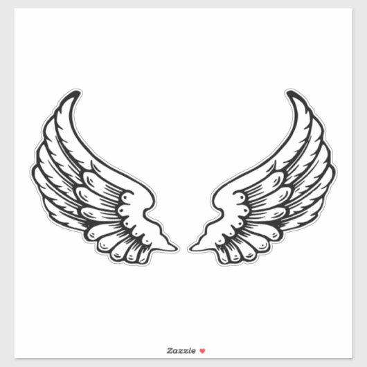 Angel Wing Sticker (Vel)