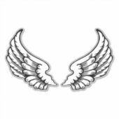 Angel Wing Sticker (Voorkant)