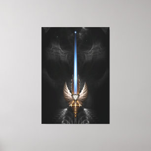 Angel Wing Sword of Arkledious DGS Canvas Afdruk