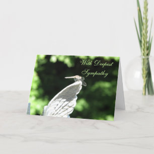 Angel Wing Sympathy Kaart