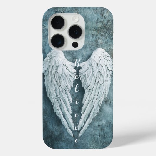 Angel Wing telefoonhoesje, geloof me Case-Mate iPhone Case (Achterkant)