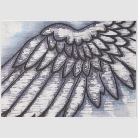 Angel Wing Tissuepapier (Voorkant)