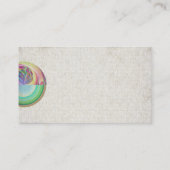 Angel Wings Abstracte Angels Visitekaartjes (Achterkant)