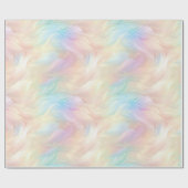 Angel Wings Aqua Blauw Roze Cadeaupapier (Vlak)