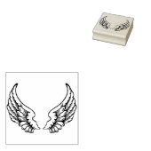 Angel Wings Art Stempel (Gestempeld)