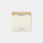 Angel Wings Beige Post-it® Notes (Voorkant)