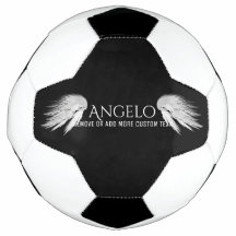 ANGEL WINGS Black Custom Name