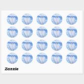 Angel Wings Blue Sky Stickers (Vel)