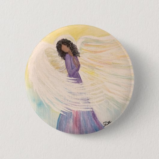 Angel Wings Button (Voorkant)