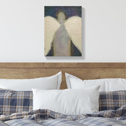 Angel Wings Canvas Afdruk (Insitu (Slaapkamer))