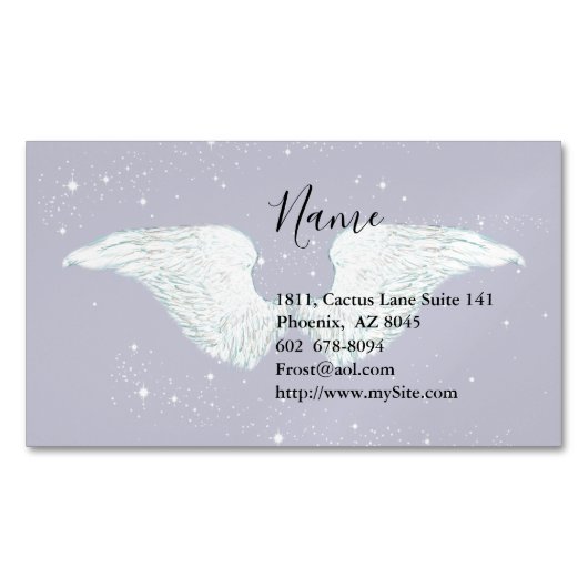 Angel Wings Carte de visite (devant)