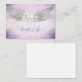 Angel Wings cartes de visite (Devant / Derrière)