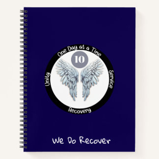 Angel Wings - Custom 12 Step Recovery Notitieboek