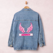 Angel Wings Denim Jas Denim Jacket (Hangar)