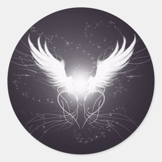 Angel Wings. - Designer Sticker (Voorkant)