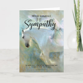 Angel Wings Diepste Sympathie Gepersonaliseerd Kaart
