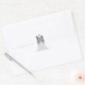 Angel Wings en Light Driehoek Sticker (Envelop)