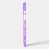 ANGEL WINGS Fairy Paars Monogram Case-Mate iPhone Case (Achterkant / Links)