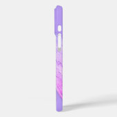 ANGEL WINGS Fairy Paars Monogram Case-Mate iPhone Case (Achterkant / Links)