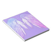 ANGEL WINGS Fairy Paars Monogram Notitieblok (Schuin)