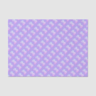 ANGEL WINGS Fairy Paars Pattern Tissuepapier