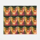 Angel Wings Fleece Deken (Voorkant (Horizontaal))