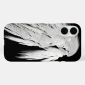 ANGEL WINGS Grey Touch Feathers links Custom Case-Mate iPhone Case (Achterkant (horizontaal))