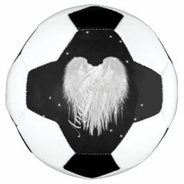 ANGEL WINGS Heart Black Sterrennacht Voetbal