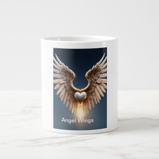 Angel Wings Jumbo Spécialité Mug (Devant)