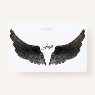 Angel Wings Keepomwille Memory Love Destiny Destin Badge