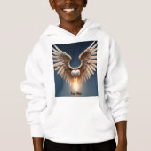 Angel Wings Kinderen Pullover Hoodie (Voorkant)