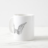 Angel Wings Koffiemok (Voorkant links)